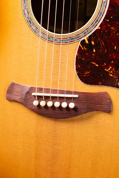 Taylor Gold Label 814e Honduran Rosewood Super Auditorium Acoustic/Electric Guitar - Burst Top with Hardshell Case - Floor Demo