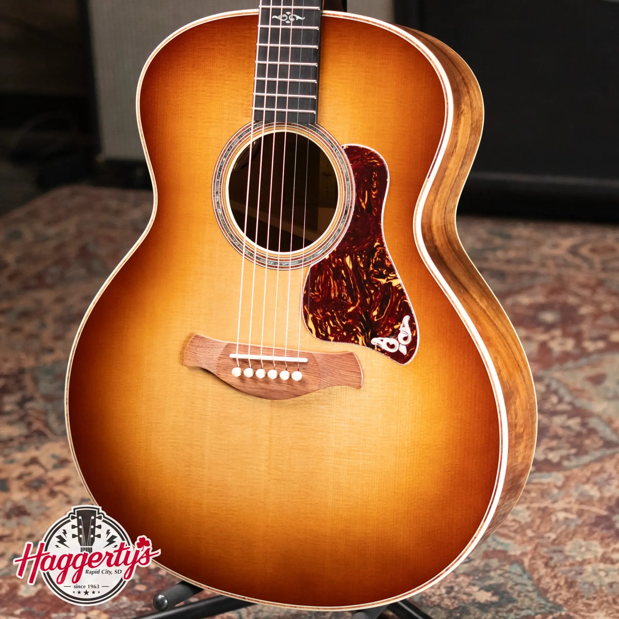 Taylor Gold Label 814e Koa Super Auditorium Acoustic/Electric Guitar - Sunburst Top with Hardshell Case