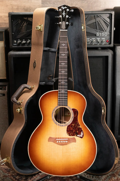 Taylor Gold Label 814e Koa Super Auditorium Acoustic/Electric Guitar - Sunburst Top with Hardshell Case