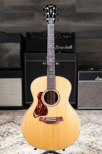 Taylor Gold Label 814e Left-Handed Super Auditorium Acoustic/Electric Guitar - Natural with Hardshell Case