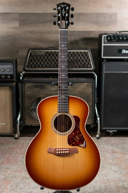 Taylor Gold Label 814e SB Super Auditorium Honduran Rosewood Acoustic/Electric Guitar - Burst Top with Hardshell Case