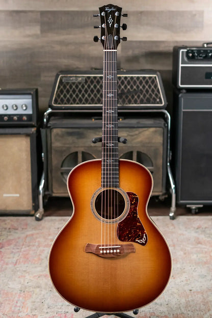 Taylor Gold Label 814e SB Super Auditorium Honduran Rosewood Acoustic/Electric Guitar - Burst Top with Hardshell Case