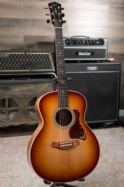 Taylor Gold Label 814e SB Super Auditorium Honduran Rosewood Acoustic/Electric Guitar - Burst Top with Hardshell Case