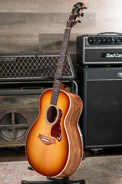 Taylor Gold Label 814e SB Super Auditorium Honduran Rosewood Acoustic/Electric Guitar - Burst Top with Hardshell Case