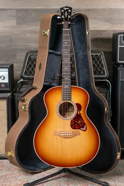 Taylor Gold Label 814e SB Honduran Rosewood Super Auditorium Acoustic/Electric Guitar - Burst Top with Hardshell Case