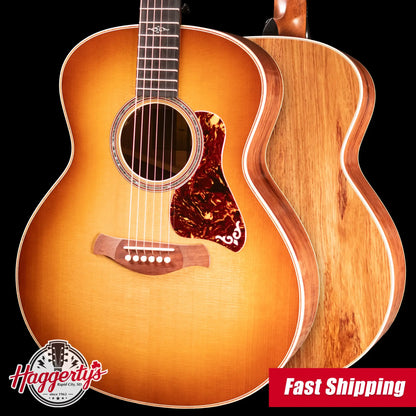 Taylor Gold Label 814e SB Honduran Rosewood Super Auditorium Acoustic/Electric Guitar - Burst Top with Hardshell Case