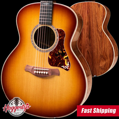 Taylor Gold Label 814e SB Super Auditorium Acoustic/Electric Guitar - Burst Top with Hardshell Case - Factory Demo