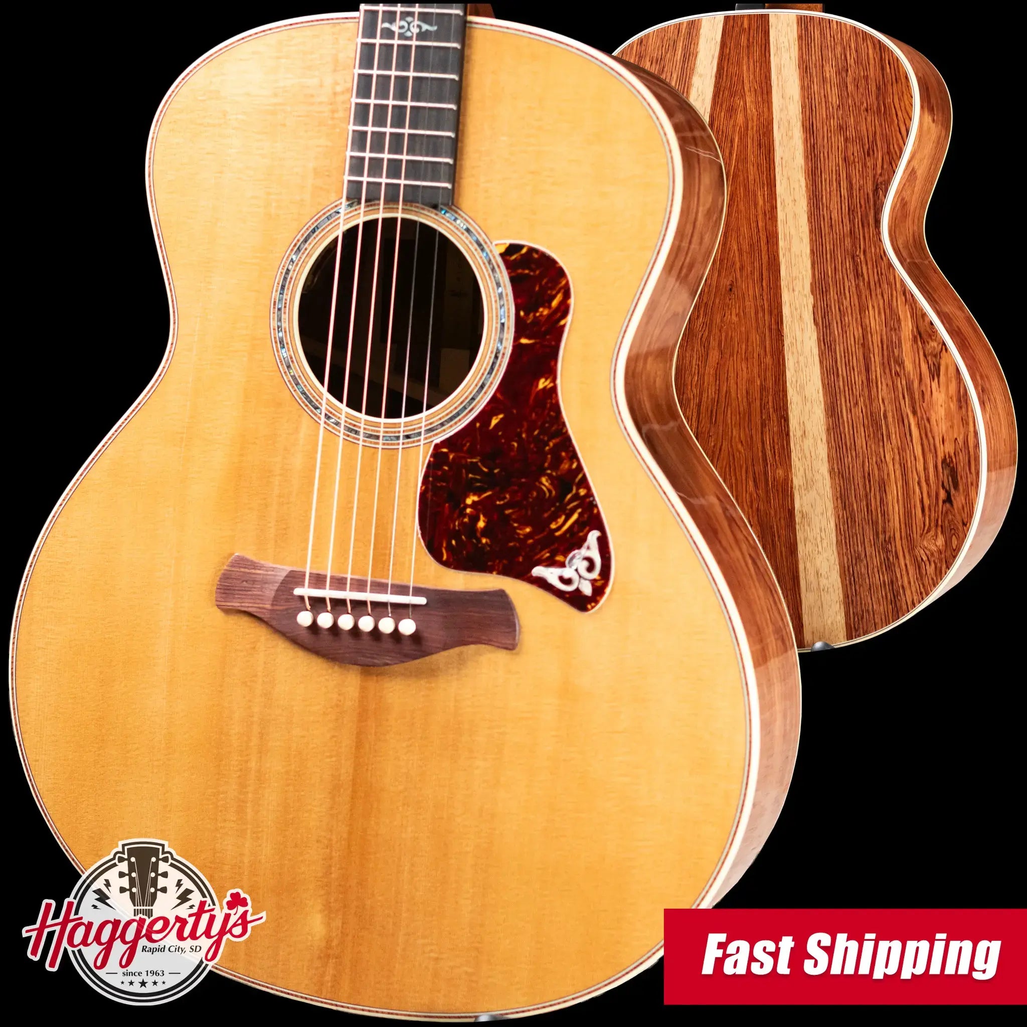 Taylor Gold Label 814e Super Auditorium Acoustic/Electric Guitar - Natural with Hardshell Case