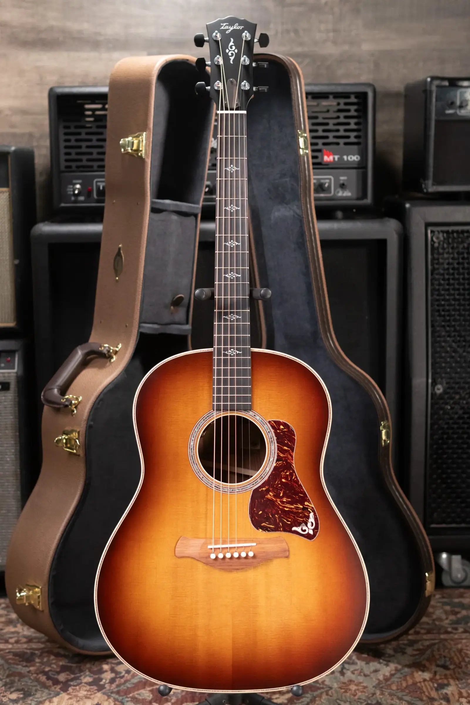 Taylor Gold Label 817e SB Grand Pacific Acoustic/Electric Guitar - Sunburst with Hardshell Case