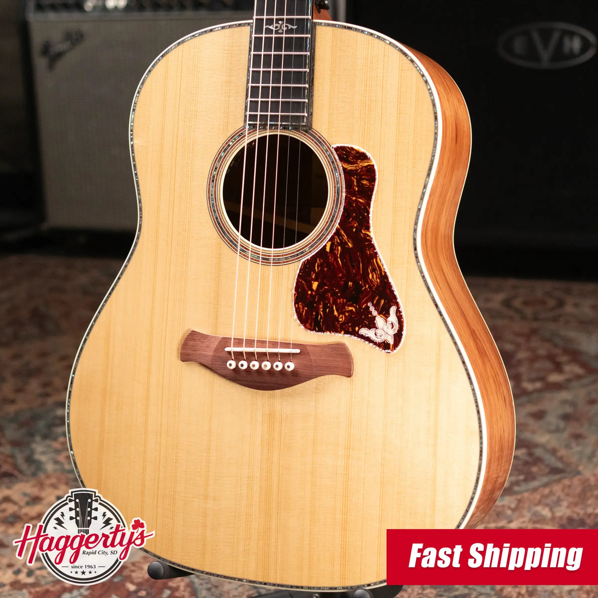 Taylor Gold Label 917e Grand Pacific Acoustic/Electric Guitar - Natural with Hardshell Case