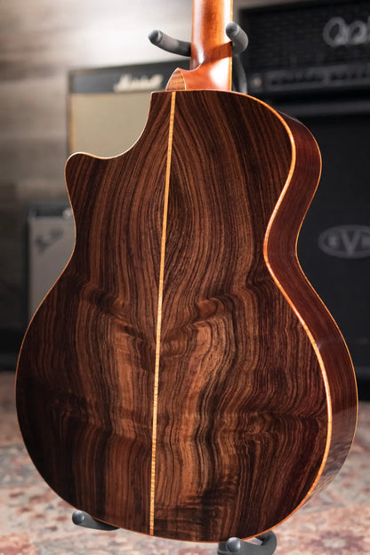 Taylor Guitars 4 Vets 814ce Special Edition Grand Auditorium Acoustic/Electric Guitar - Blacktop with Hardshell Case