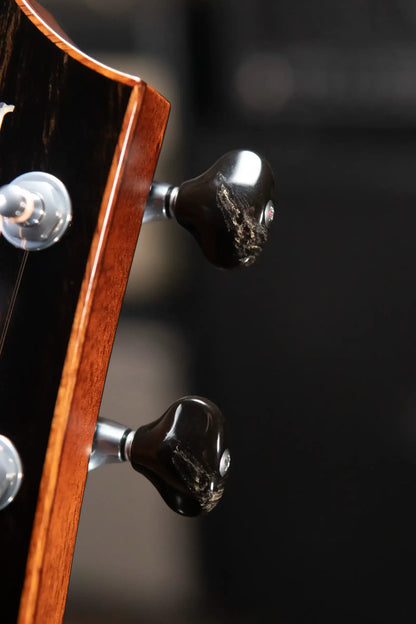 Taylor Guitars 4 Vets 814ce Special Edition Grand Auditorium Acoustic/Electric Guitar - Blacktop with Hardshell Case