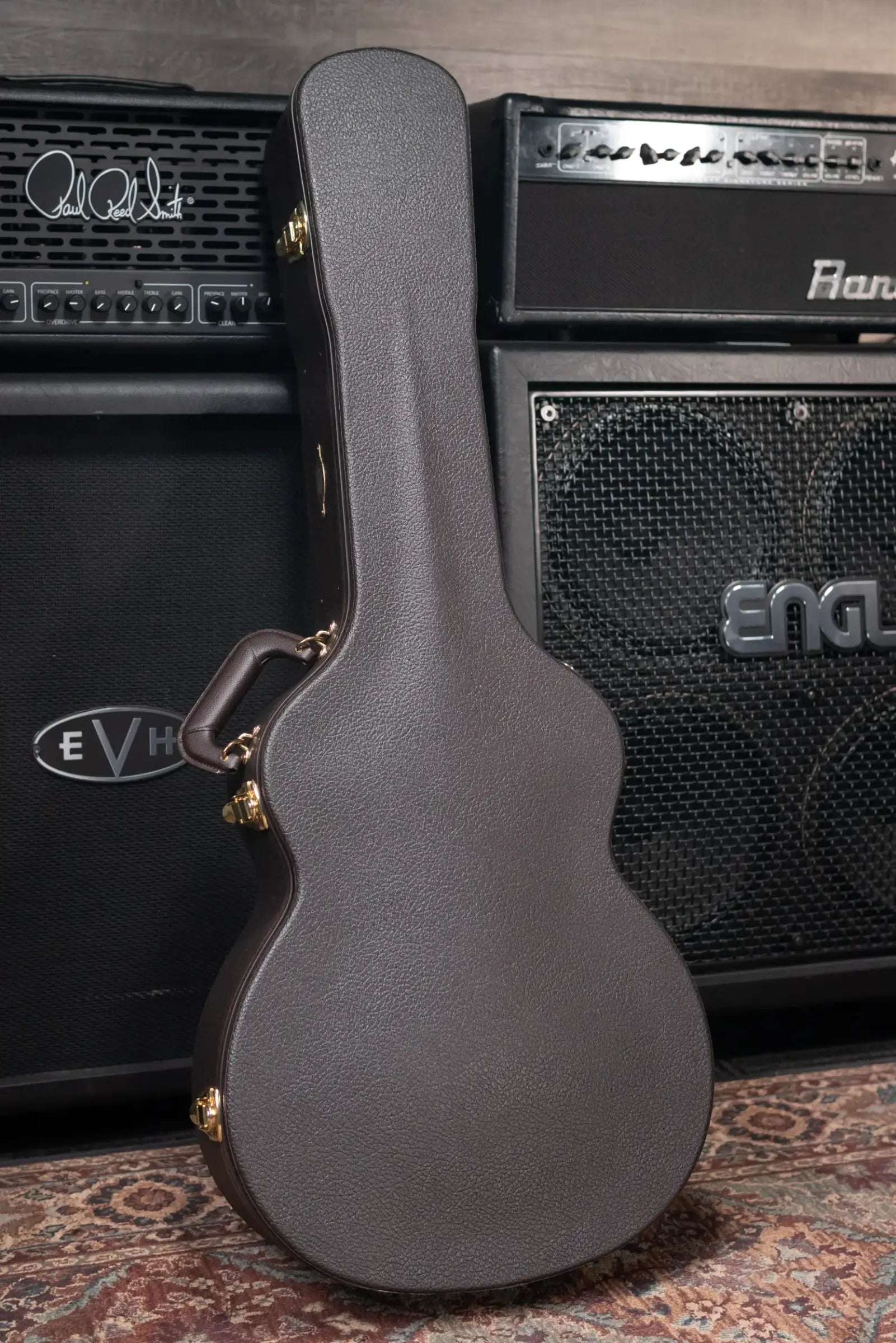 Taylor Guitars 4 Vets 814ce Special Edition Grand Auditorium Acoustic/Electric Guitar - Blacktop with Hardshell Case