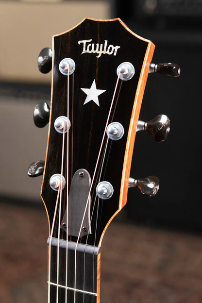 Taylor Guitars 4 Vets 814ce Special Edition Grand Auditorium Acoustic/Electric Guitar - Blacktop with Hardshell Case