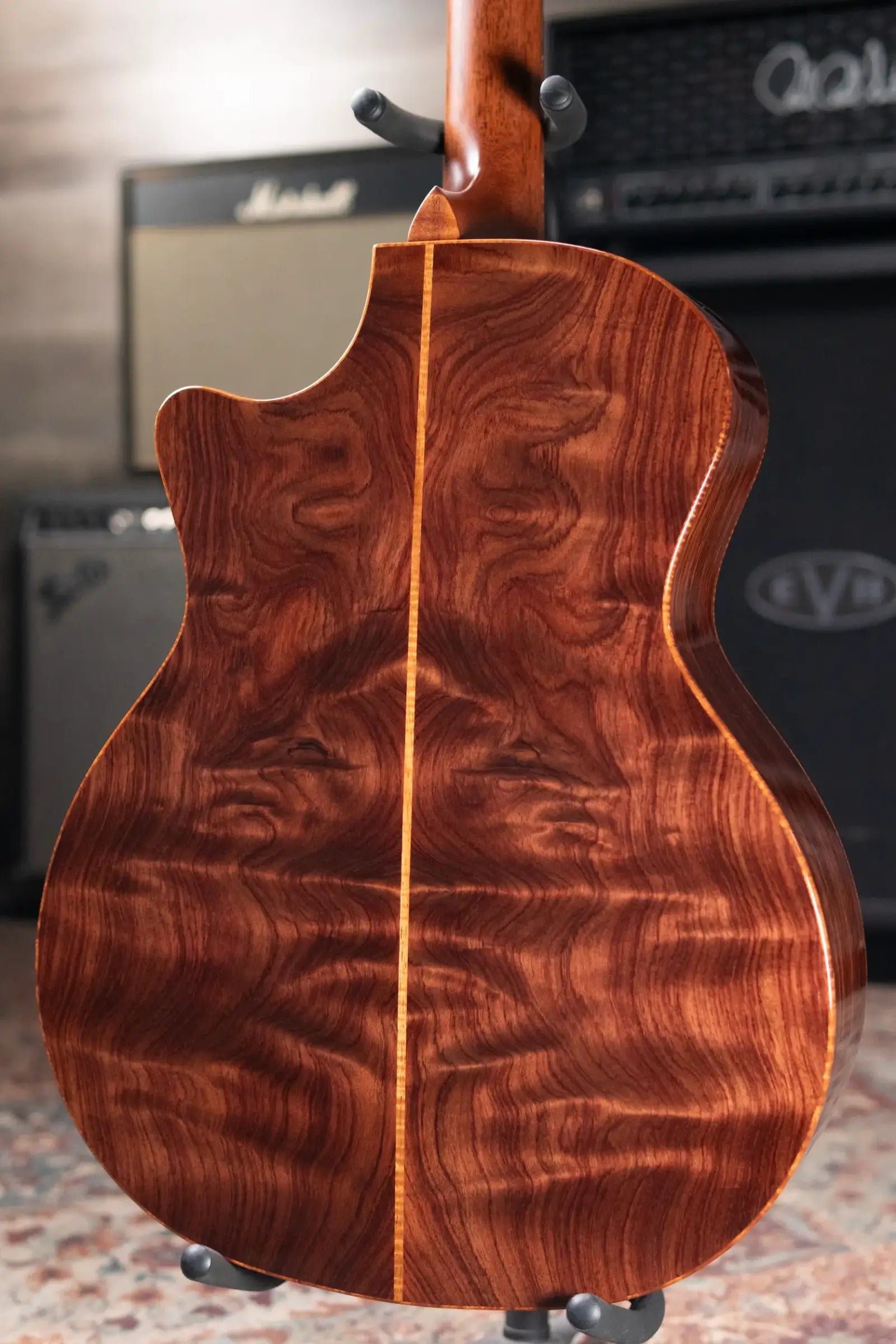 Taylor Guitars 4 Vets 814ce Special Edition Grand Auditorium Acoustic/Electric Guitar - Blacktop with Hardshell Case