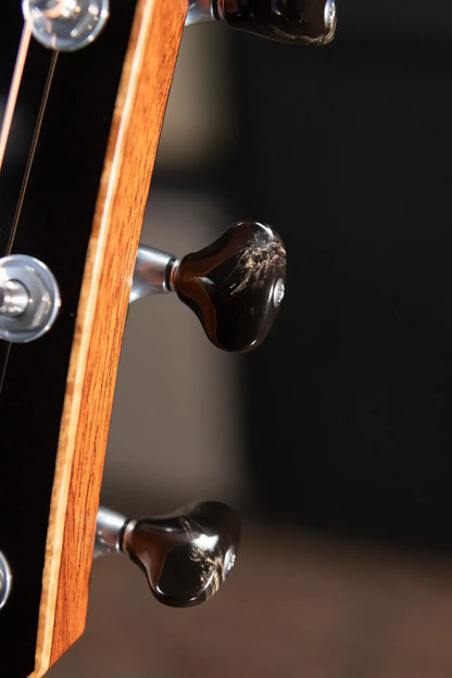 Taylor Guitars 4 Vets 814ce Special Edition Grand Auditorium Acoustic/Electric Guitar - Blacktop with Hardshell Case