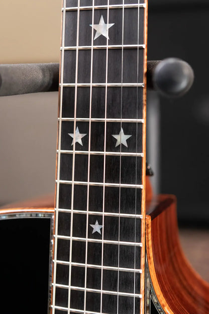 Taylor Guitars 4 Vets 814ce Special Edition Grand Auditorium Acoustic/Electric Guitar - Blacktop with Hardshell Case