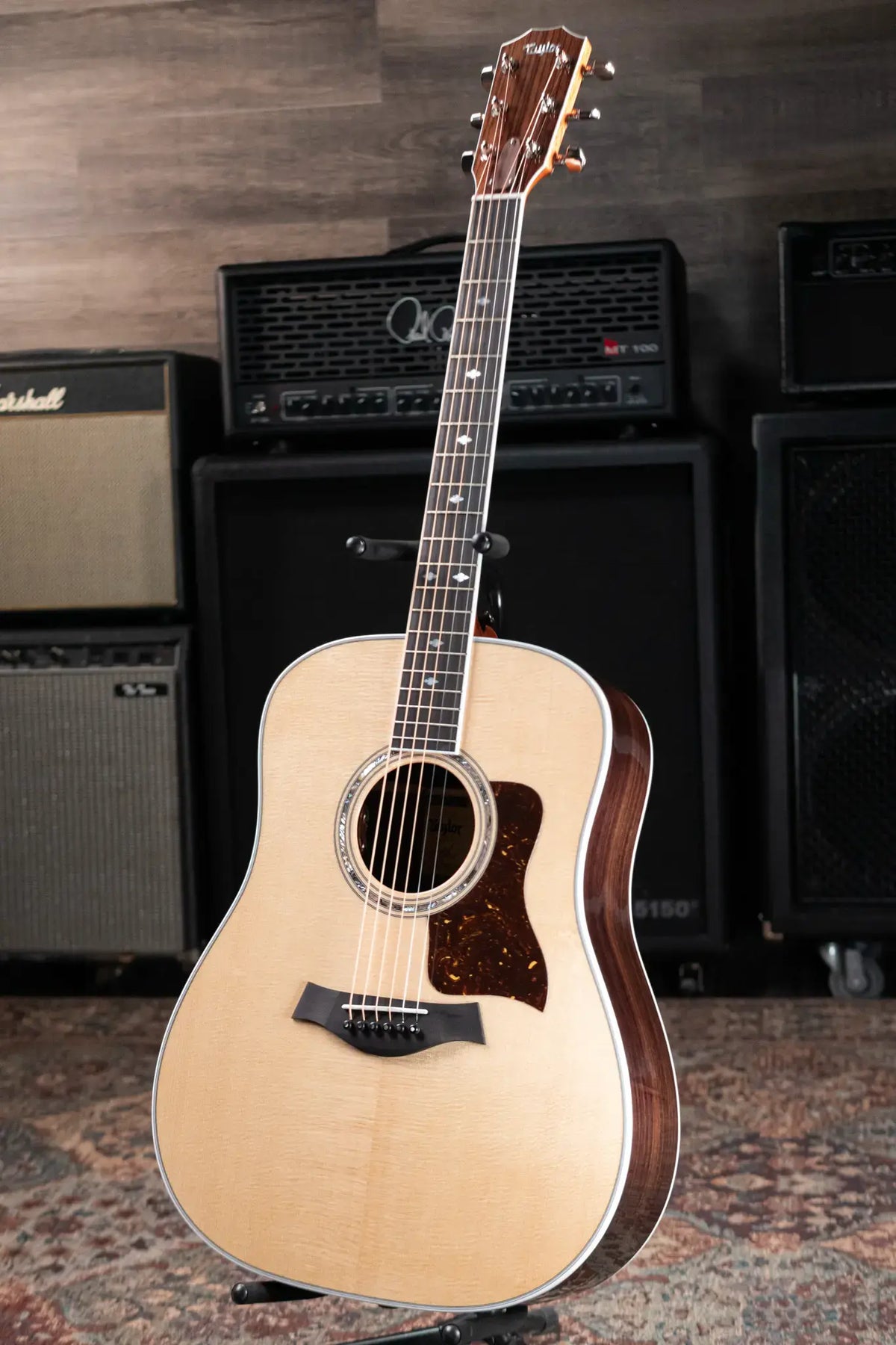 Taylor Legacy 810e Dreadnought Acoustic/Electric Guitar with Hardshell Case - Demo