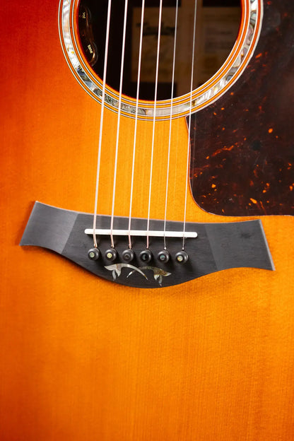 Taylor Legacy 810e Special Edition Acoustic/Electric Guitar - Heritage Burst with Hardshell Case