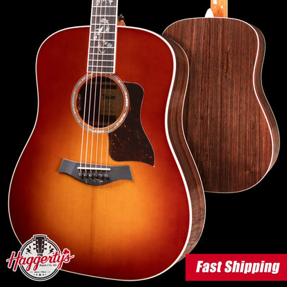 Taylor Legacy 810e Special Edition Dreadnought Acoustic/Electric Guitar - Heritage Burst with Hardshell Case