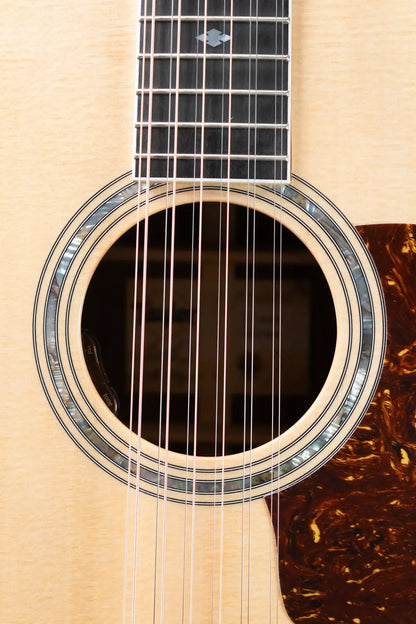 Taylor Legacy 855e 12-String Grand Orchestra Acoustic/Electric Guitar with Hardshell Case - Factory Demo