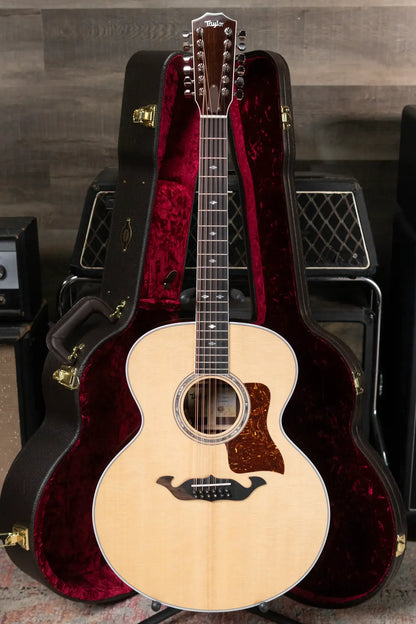 Taylor Legacy 855e 12-String Grand Orchestra Acoustic/Electric Guitar with Hardshell Case - Factory Demo