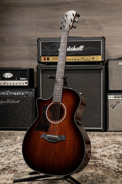 Taylor Next Generation 324ce Left-Handed Grand Auditorium Acoustic/Electric Guitar with Hardshell Case