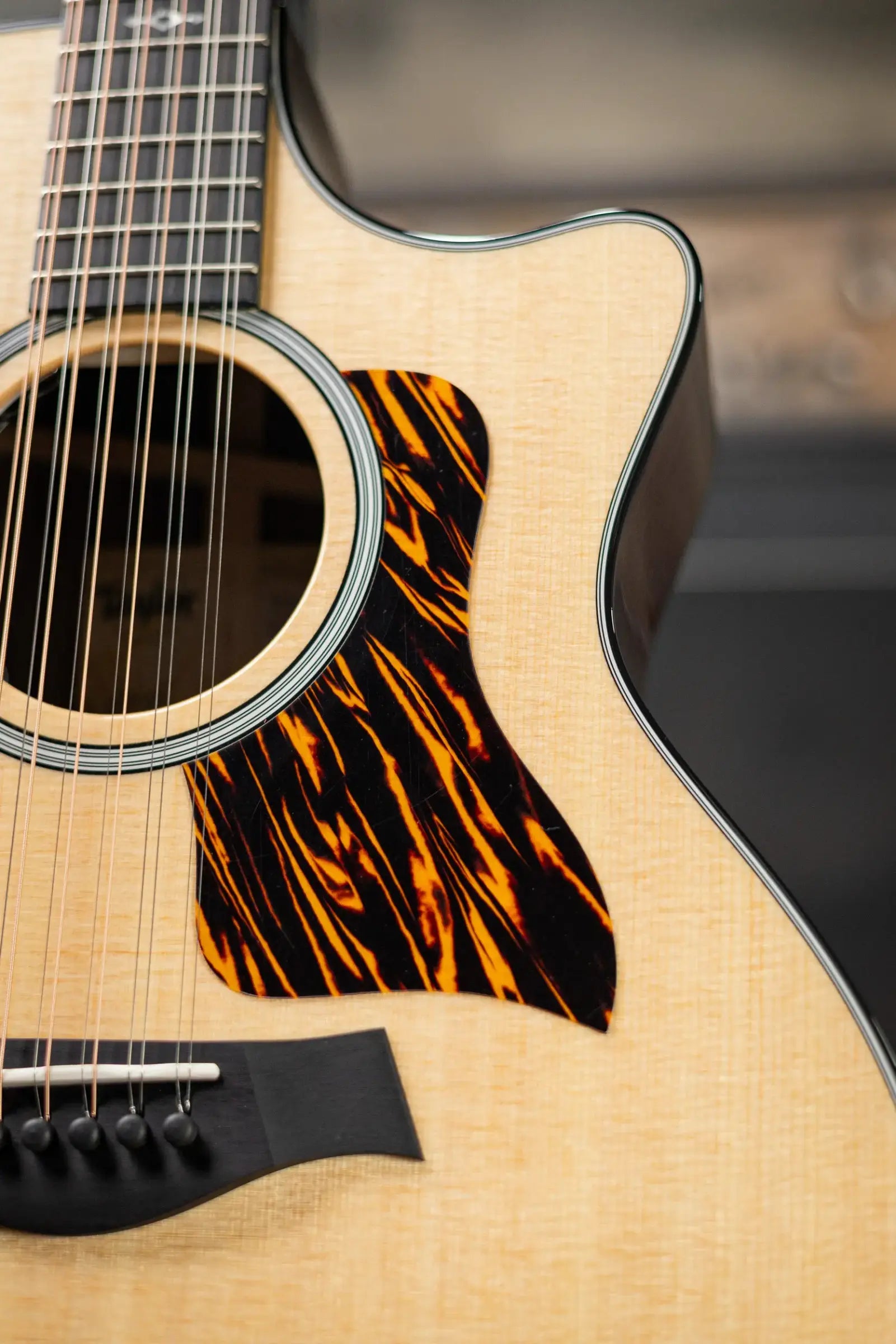 Taylor Next Generation 454ce 12-String Grand Auditorium Acoustic/Electric Guitar with Hardshell Case