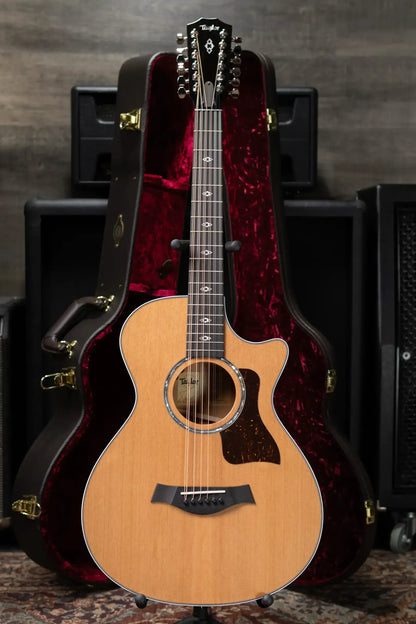 Taylor Next Generation 552ce 12-Fret 12-String Grand Concert Acoustic/Electric Guitar with Hardshell Case