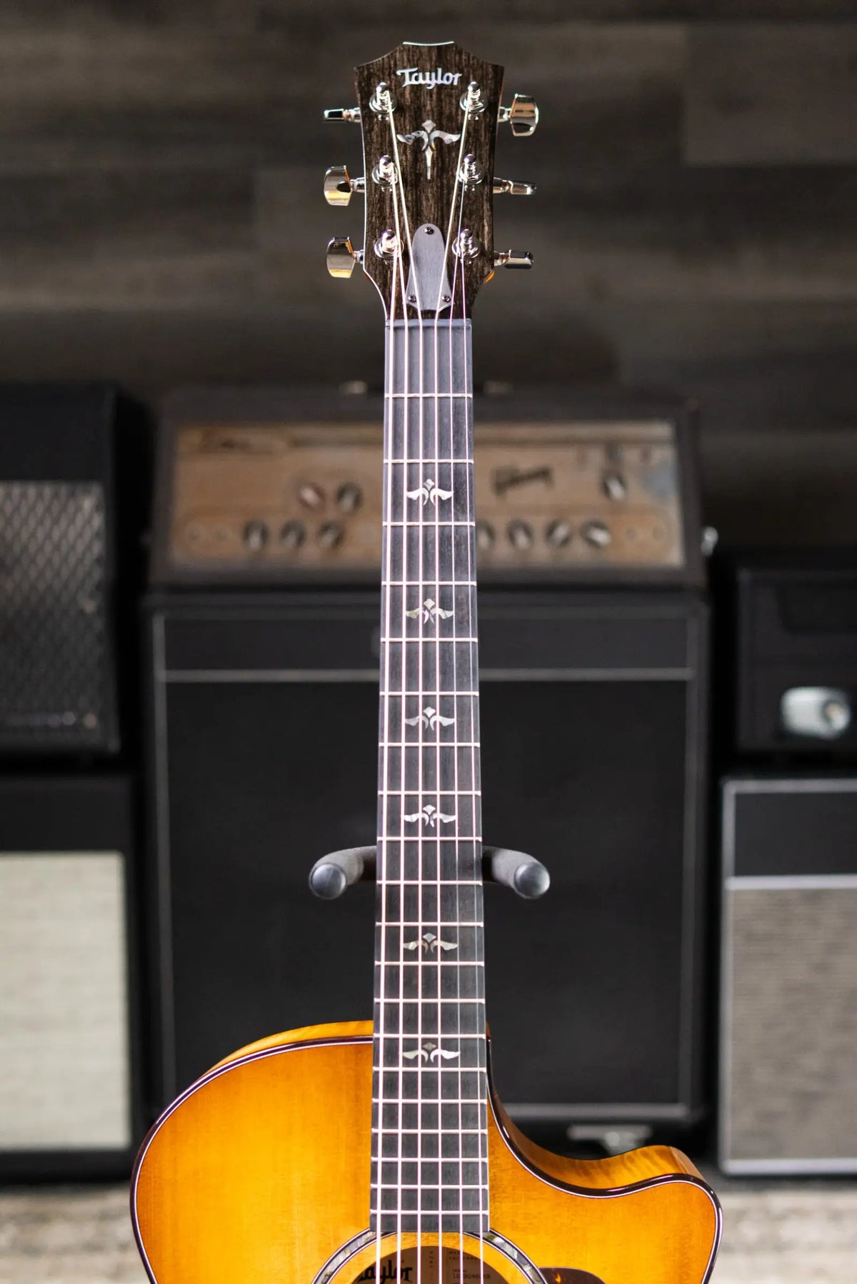 Taylor Next Generation 614ce Grand Auditorium Acoustic/Electric Guitar - Antique Blonde with Hardshell Case