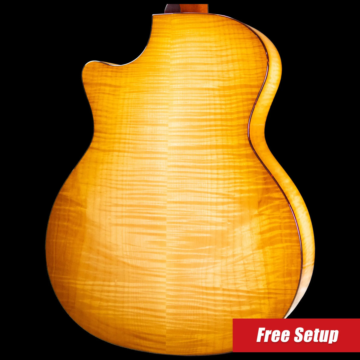 Taylor Next Generation 614ce Grand Auditorium Acoustic/Electric Guitar - Antique Blonde with Hardshell Case