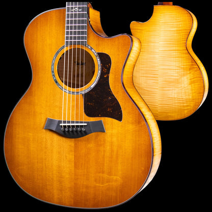 Taylor Next Generation 614ce Grand Auditorium Acoustic/Electric Guitar - Antique Blonde with Hardshell Case