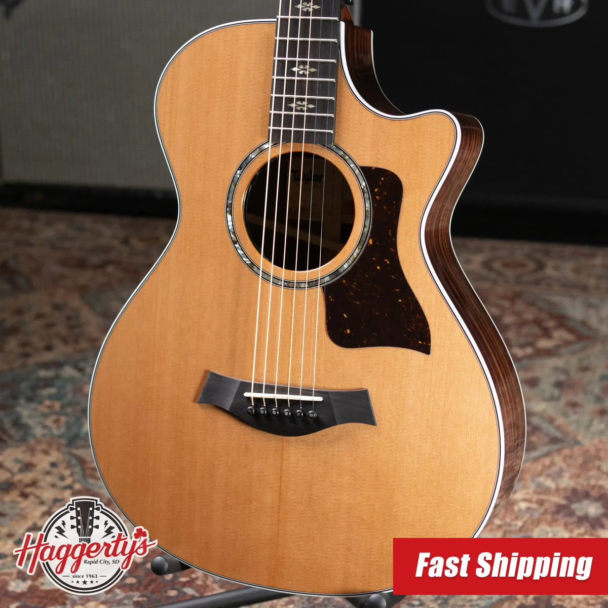 Taylor Next Generation 712ce 12-Fret Grand Concert Acoustic/Electric Guitar with Hardshell Case