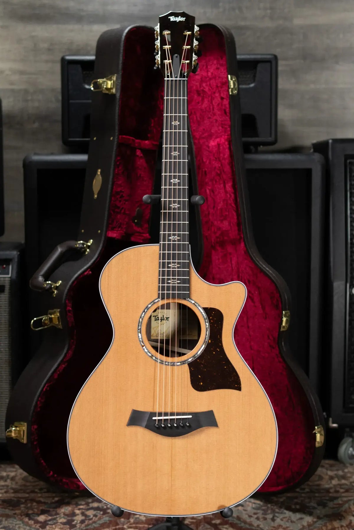Taylor Next Generation 712ce 12-Fret Grand Concert Acoustic/Electric Guitar with Hardshell Case