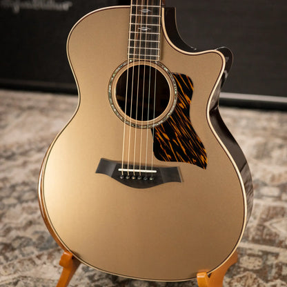 Taylor Next Generation 814ce LTD Grand Auditorium Acoustic/Electric Guitar - Casablanca Beige Metallic Top with Hardshell Case
