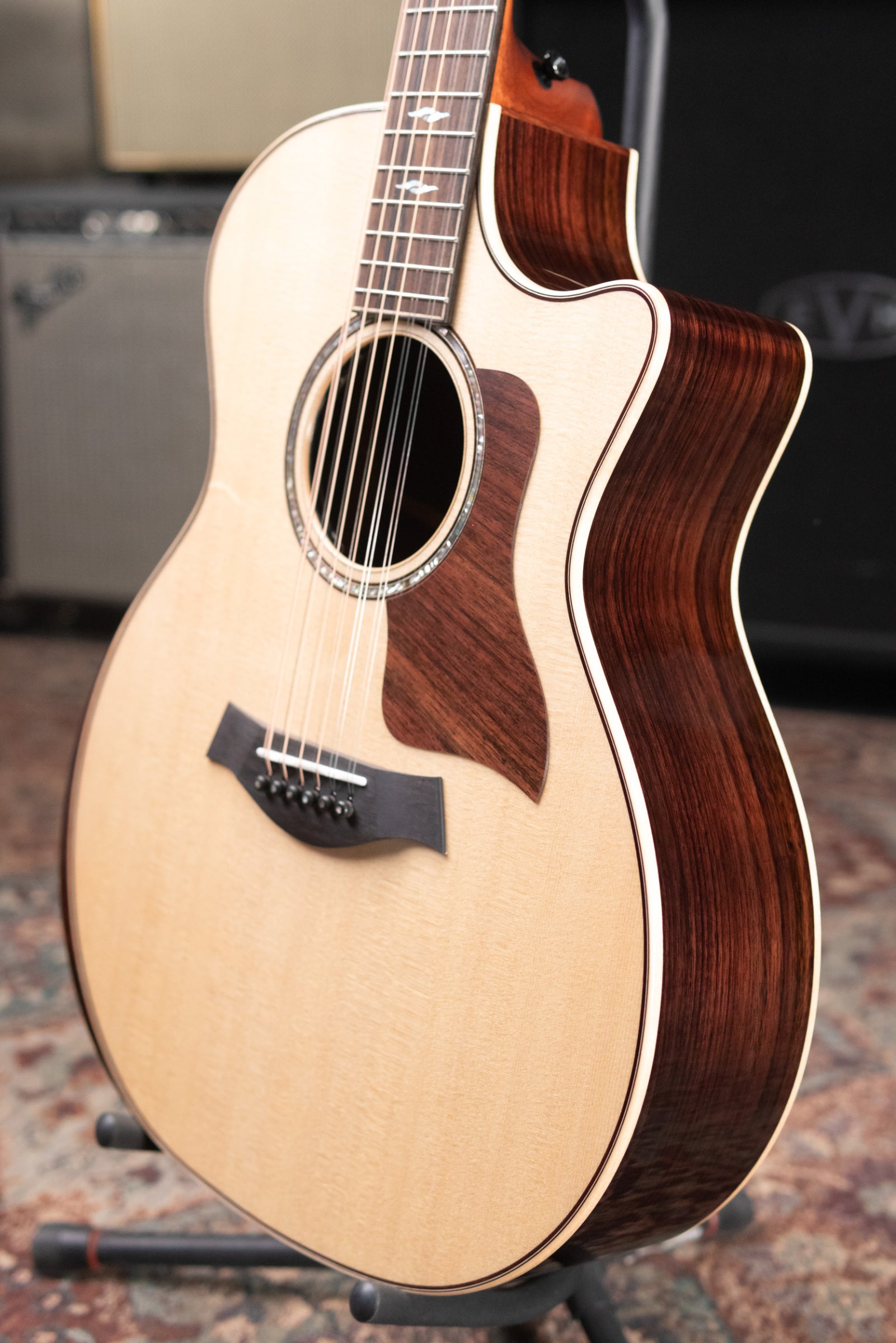 Taylor Next Generation 854ce 12-String Grand Auditorium Acoustic/Electric Guitar with Hardshell Case