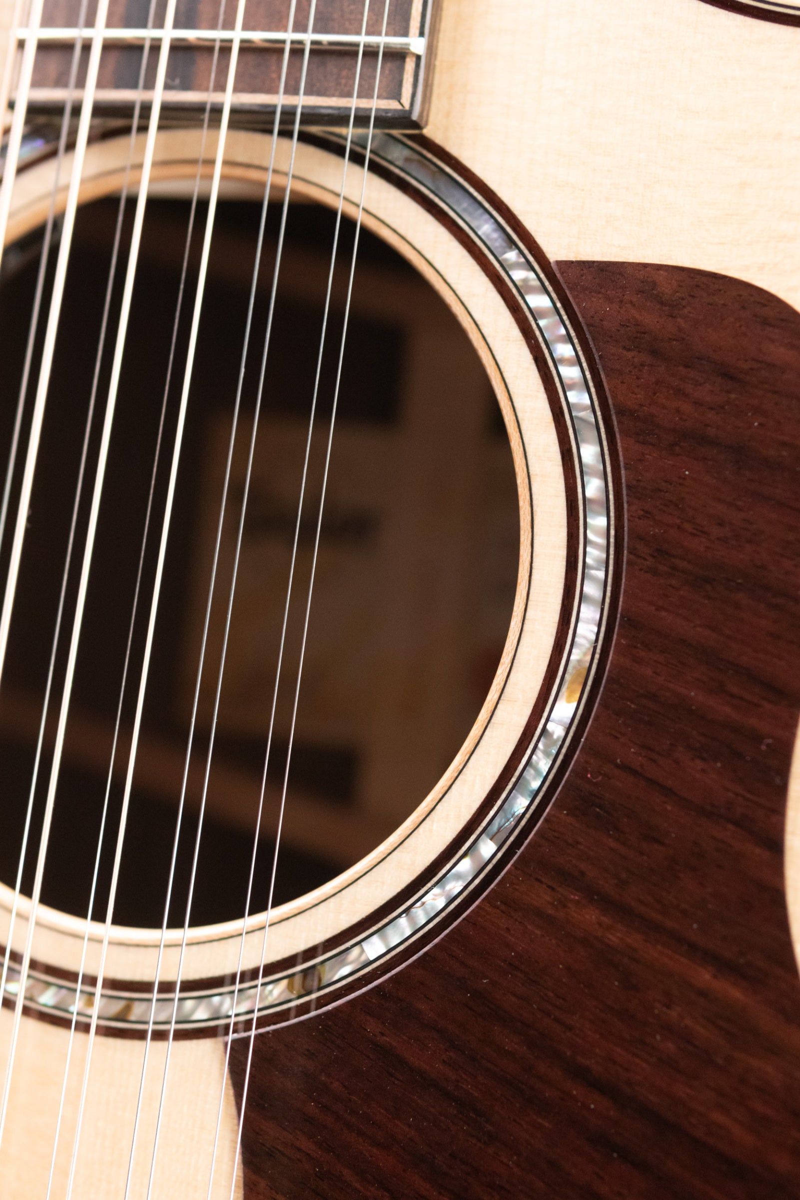 Taylor Next Generation 854ce 12-String Grand Auditorium Acoustic/Electric Guitar with Hardshell Case