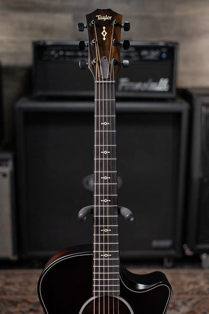 Taylor Next Generation Builder's Edition 324ce Grand Auditorium Acoustic/Electric Guitar - Tobacco Kona Burst with Hardshell Case