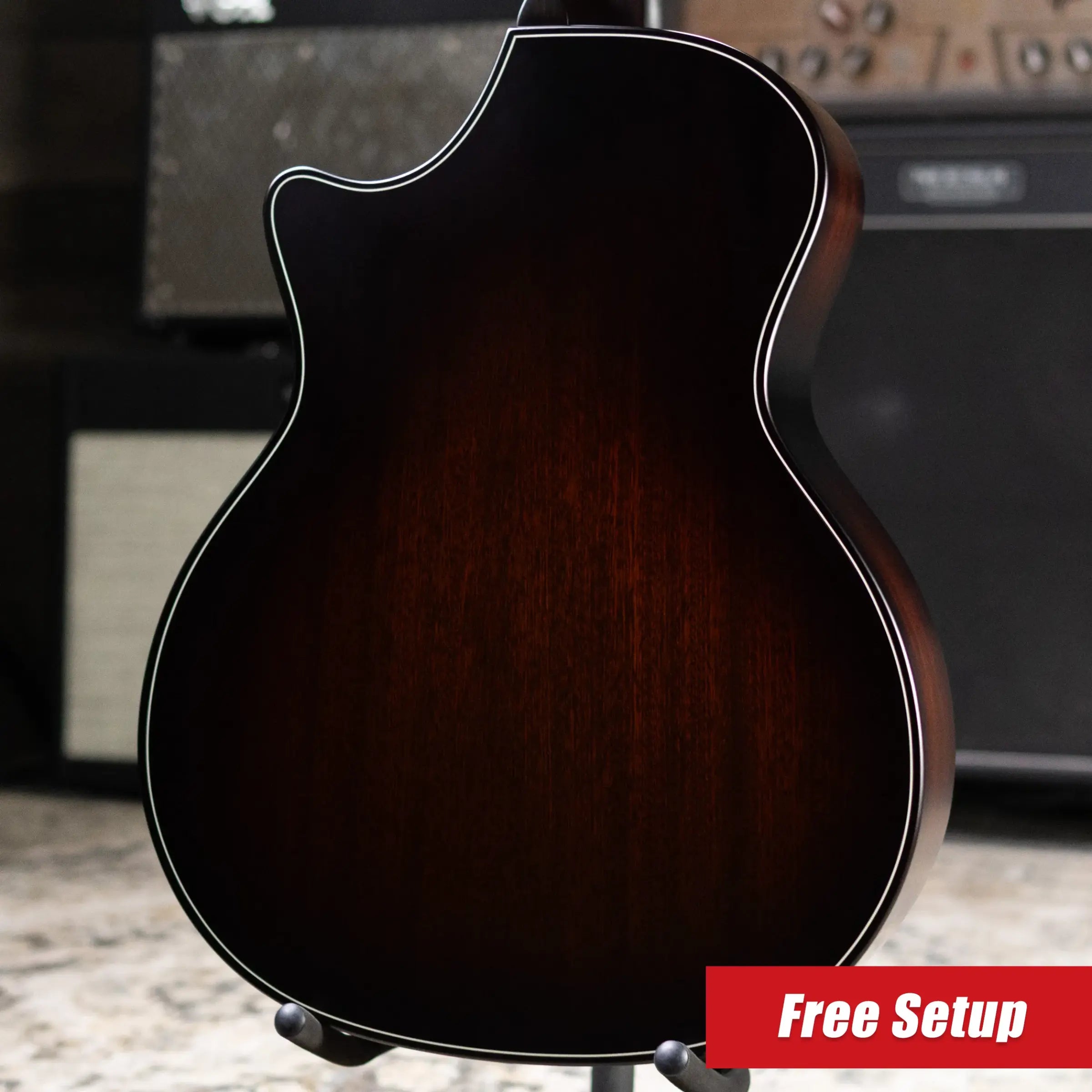 Taylor Next Generation Builder's Edition 324ce Grand Auditorium Acoustic/Electric Guitar with Hardshell Case