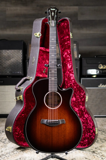 Taylor Next Generation Builder's Edition 324ce Grand Auditorium Acoustic/Electric Guitar with Hardshell Case