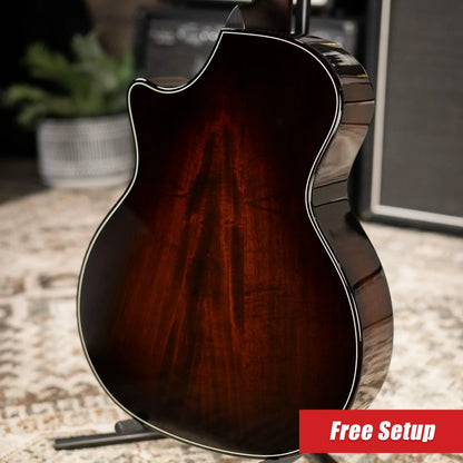 Taylor Next Generation Builder's Edition 514ce Grand Auditorium Acoustic/Electric Guitar - Kona Burst Top with Hardshell Case