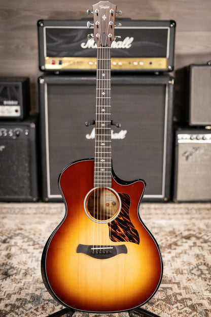 Taylor Next Generation Builder's Edition 514ce Grand Auditorium Acoustic/Electric Guitar - Kona Burst Top with Hardshell Case