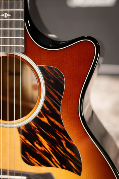 Taylor Next Generation Builder's Edition 514ce Grand Auditorium Acoustic/Electric Guitar - Kona Burst Top with Hardshell Case