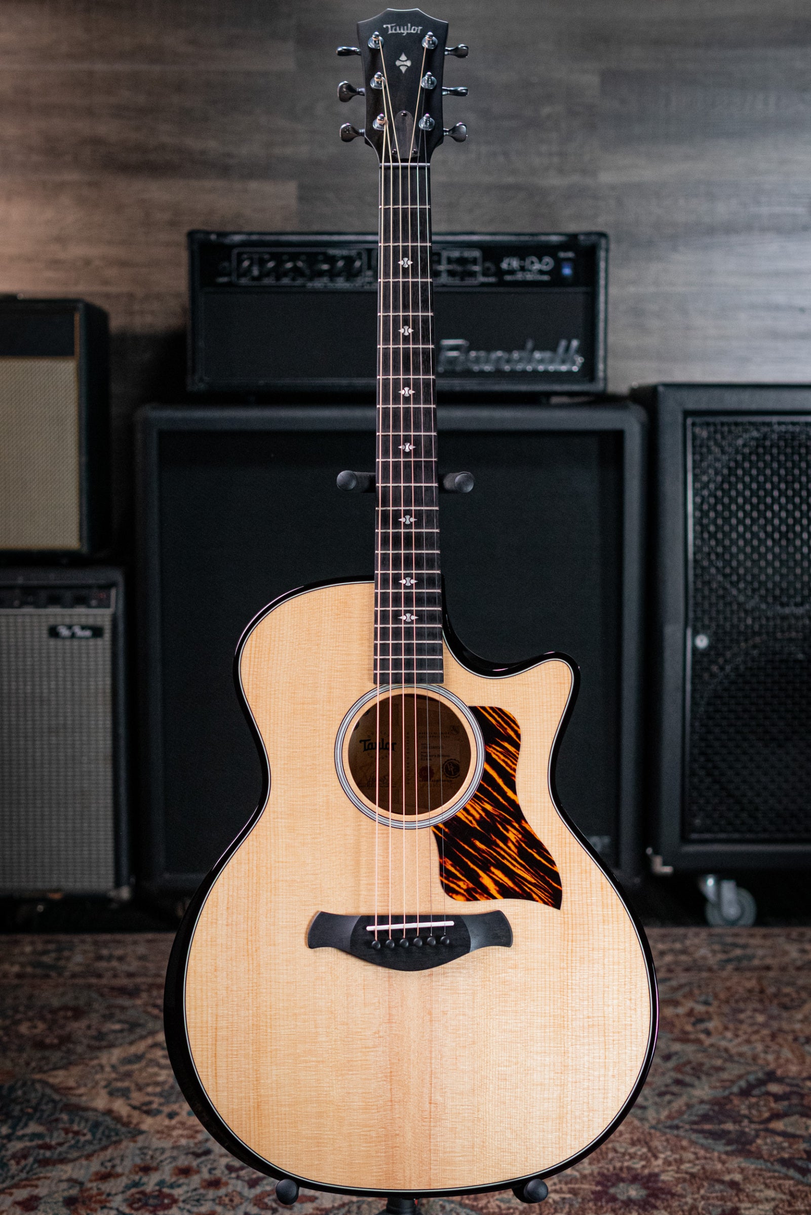 Taylor Next Generation Builder's Edition 514ce Grand Auditorium Acoustic/Electric Guitar - Natural with Hardshell Case