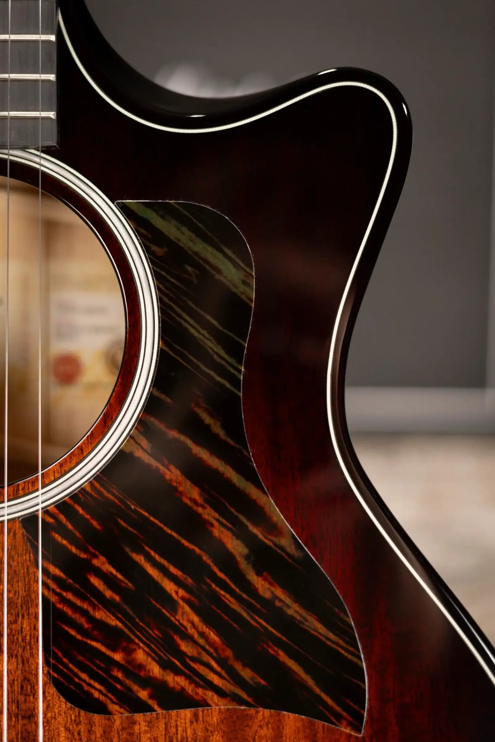 Taylor Next Generation Builder's Edition 524ce Grand Auditorium Acoustic/Electric Guitar with Hardshell Case