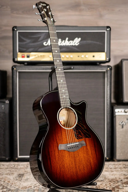 Taylor Next Generation Builder's Edition 524ce Grand Auditorium Acoustic/Electric Guitar with Hardshell Case