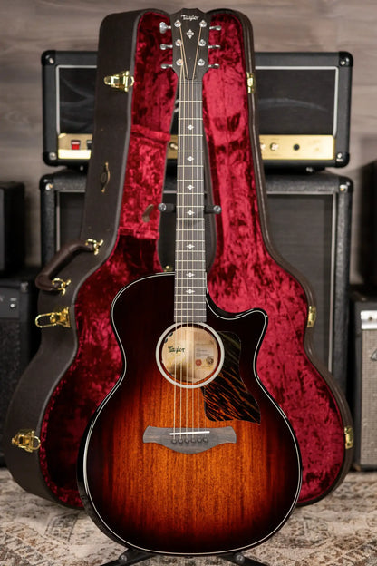 Taylor Next Generation Builder's Edition 524ce Grand Auditorium Acoustic/Electric Guitar with Hardshell Case