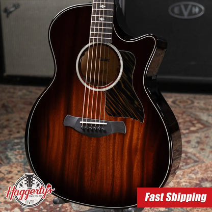 Taylor Next Generation Builder's Edition 524ce Grand Auditorium Acoustic/Electric Guitar with Hardshell Case