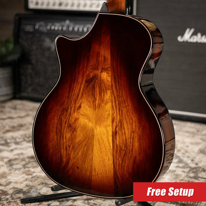 Taylor Next Generation Builder's Edition 814ce Grand Auditorium Acoustic/Electric Guitar - Adirondack/Honduran Rosewood with Hardshell Case