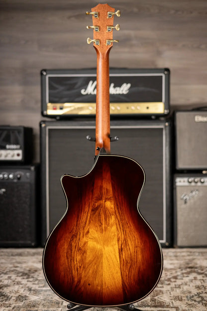 Taylor Next Generation Builder's Edition 814ce Grand Auditorium Acoustic/Electric Guitar - Adirondack/Honduran Rosewood with Hardshell Case - Factory Demo